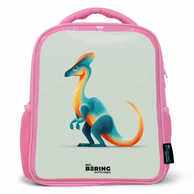 Kids backpack - Pink - Dino - Blue - Animal — 1