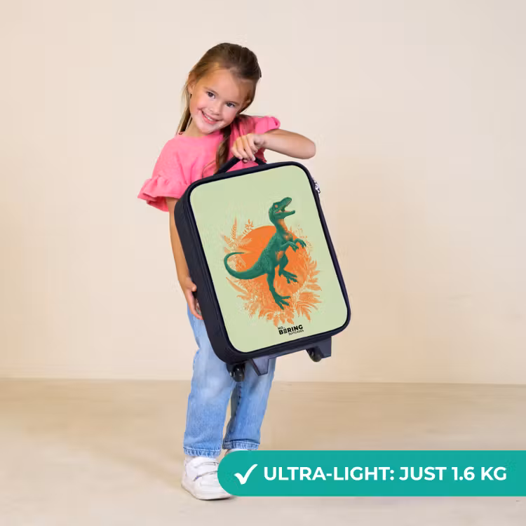 Children's suitcase - Dino - Nature - Green — 5