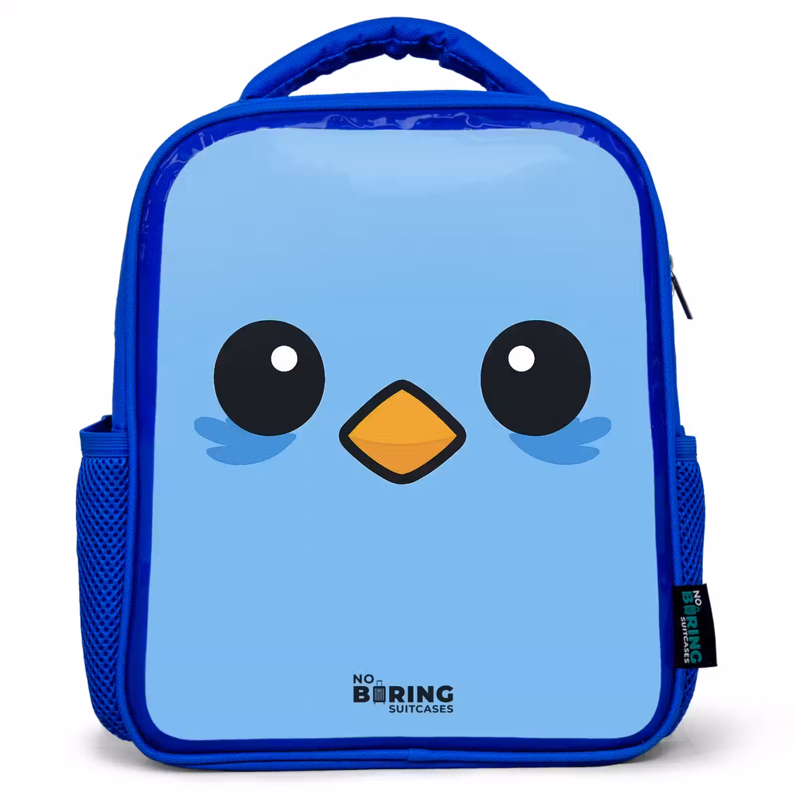 Kids backpack - Blue - Kawai - Bird - Blue — 1