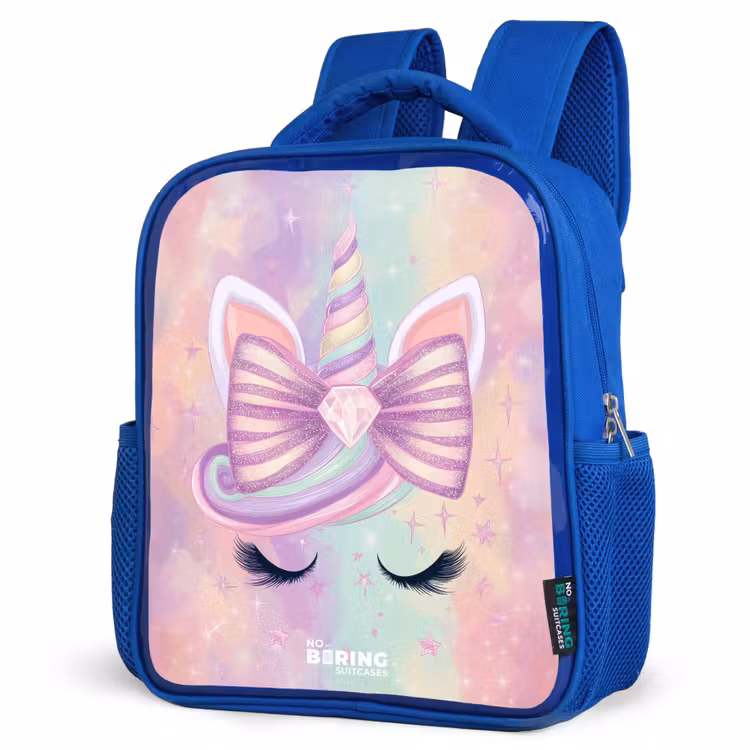 Kids backpack - Blue - Unicorn — 7