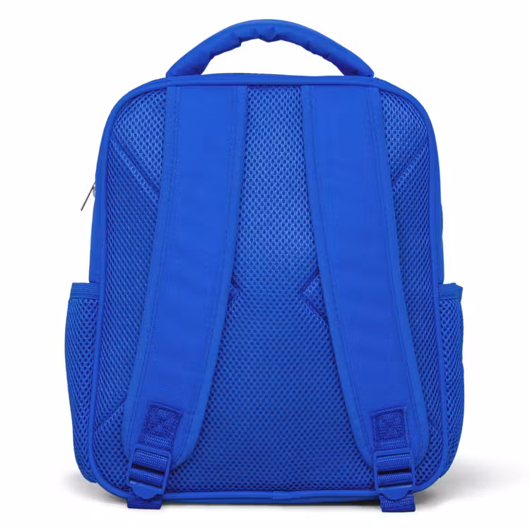 Kids backpack with name - Blue - Hippo - Birds - Yellow — 9