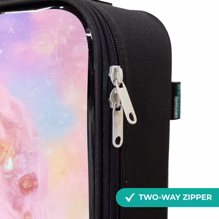 Children's suitcase - Girl - Unicorn - Pink — 6