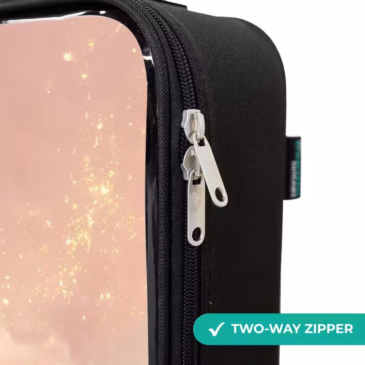 Children's suitcase - Unicorn - Clouds - Pink — 6