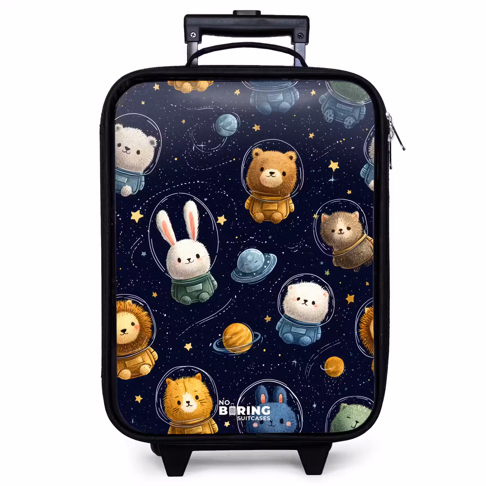 Children's suitcase - Animals - Astronaut - Planets - Stars — 1
