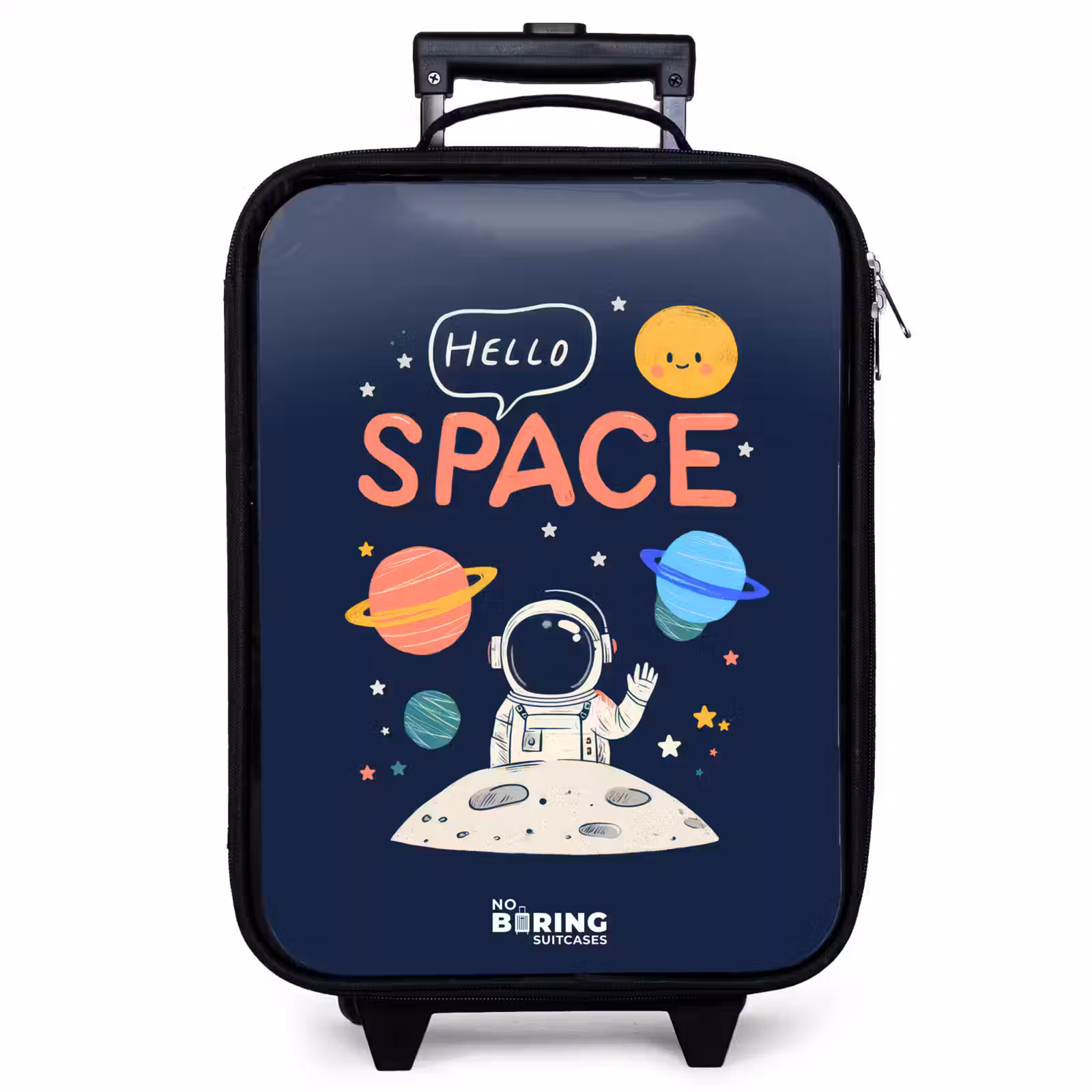 Children's suitcase - Astronaut - Quote - Planets - Stars — 1