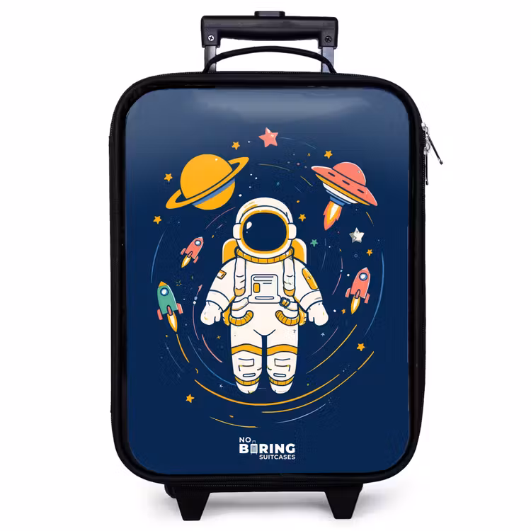 Children's suitcase - Astronaut - Planet - Stars - Rocket — 1