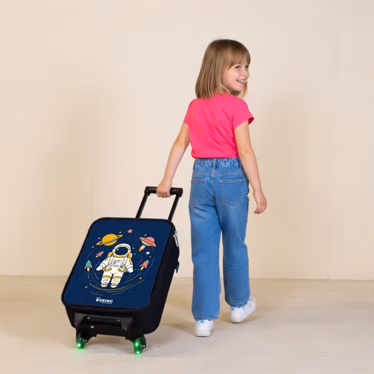 Children's suitcase - Astronaut - Planet - Stars - Rocket — 2