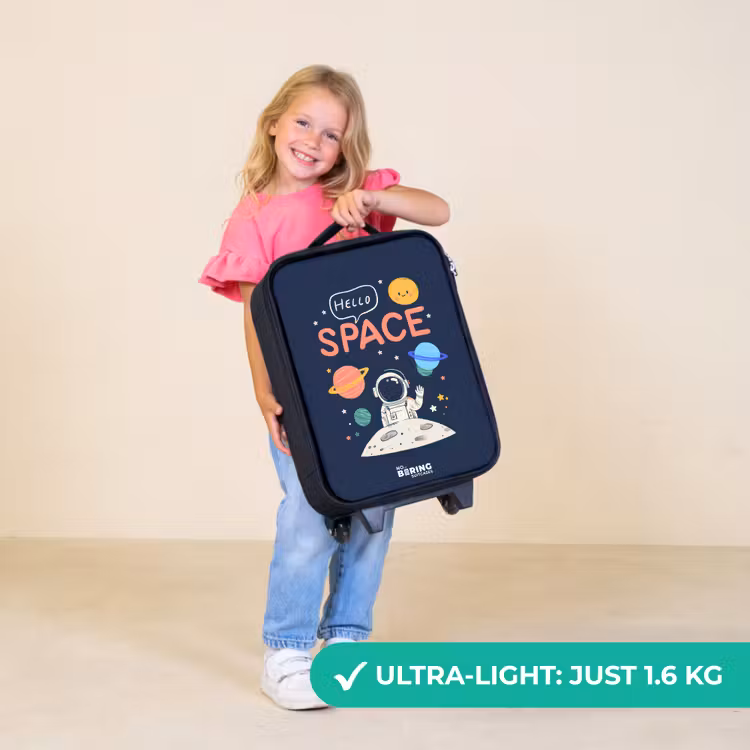 Children's suitcase - Astronaut - Quote - Planets - Stars — 5