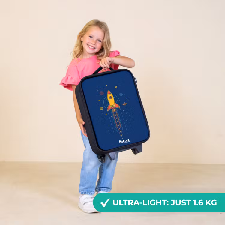 Children's suitcase - Rocket - Planets - Stars — 5
