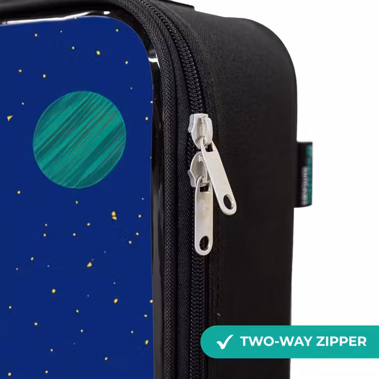 Children's suitcase - Rocket - Stars - Planet - Space — 6