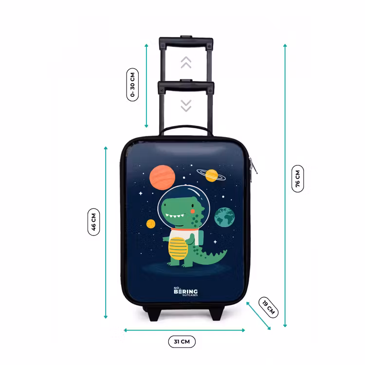 Children's suitcase - Space - Dino - Planets - Stars — 3