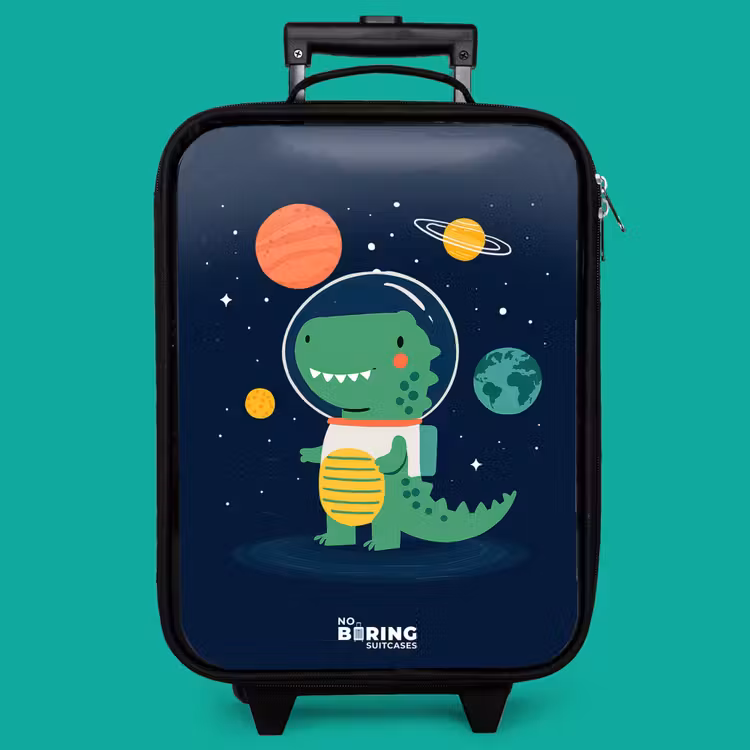 Children's suitcase - Space - Dino - Planets - Stars — 4