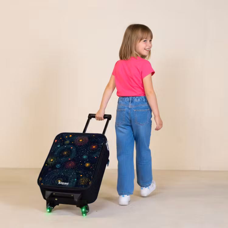 Children's suitcase - Stars - Planets - Colorful — 2