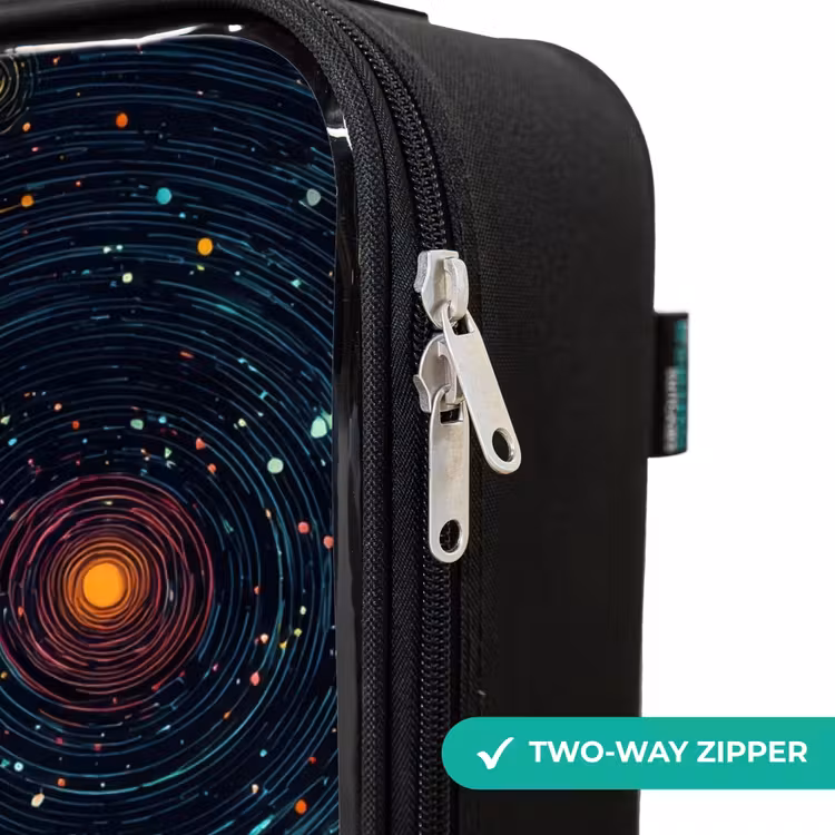 Children's suitcase - Stars - Planets - Colorful — 6