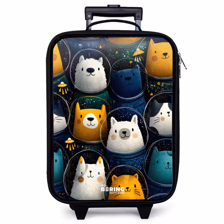 Children's suitcase - Animals - Stars - Planets - Astronaut — 1