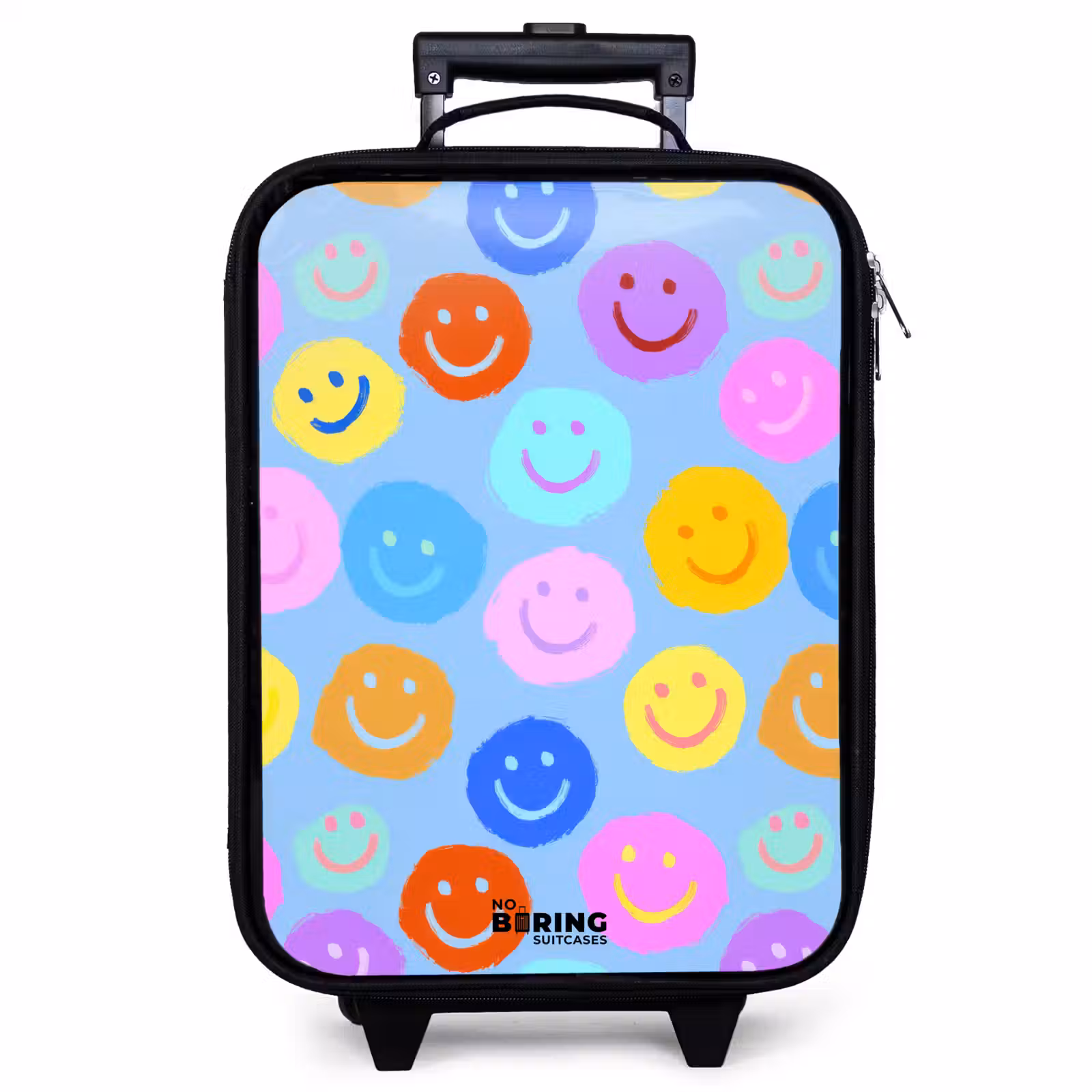 Children's suitcase - Cheerful pattern of smileys — 1