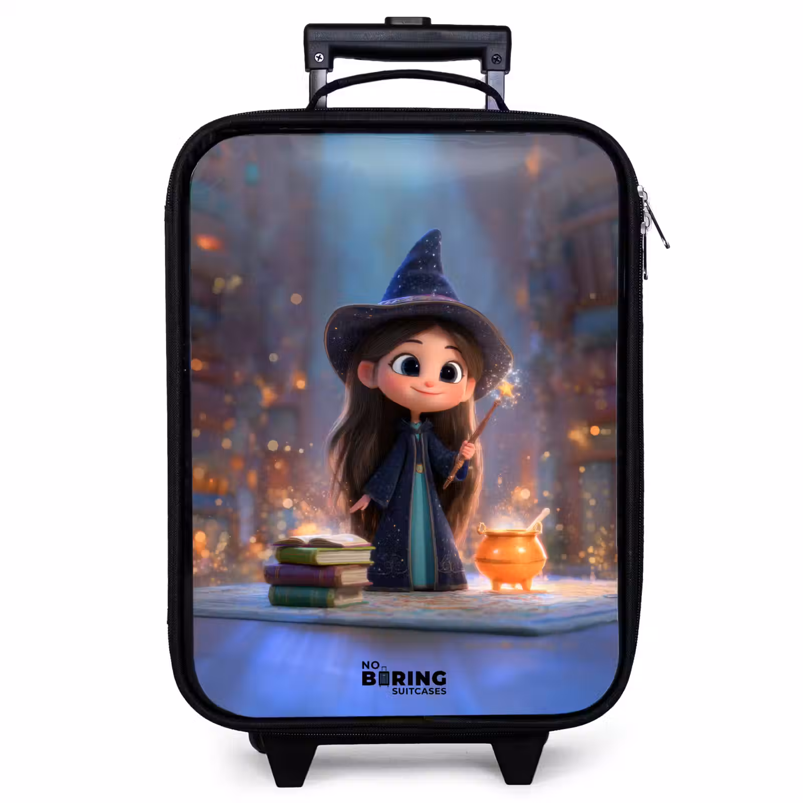 Children's suitcase - Little enchantress in library — 1