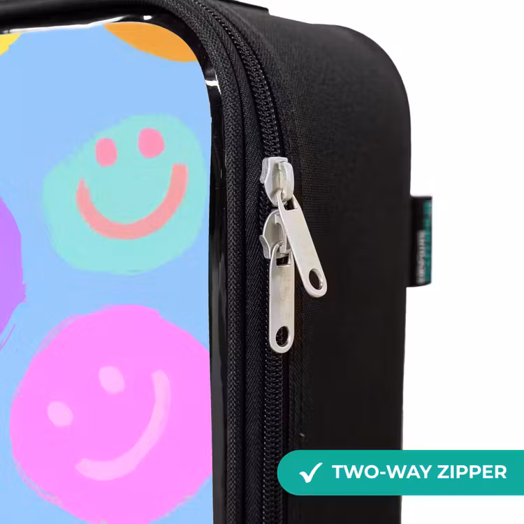 Children's suitcase - Cheerful pattern of smileys — 6