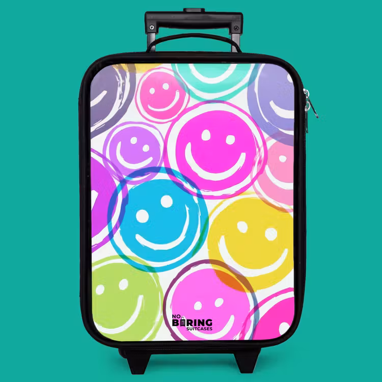 Children's suitcase - Colorful explosion of smiles — 4