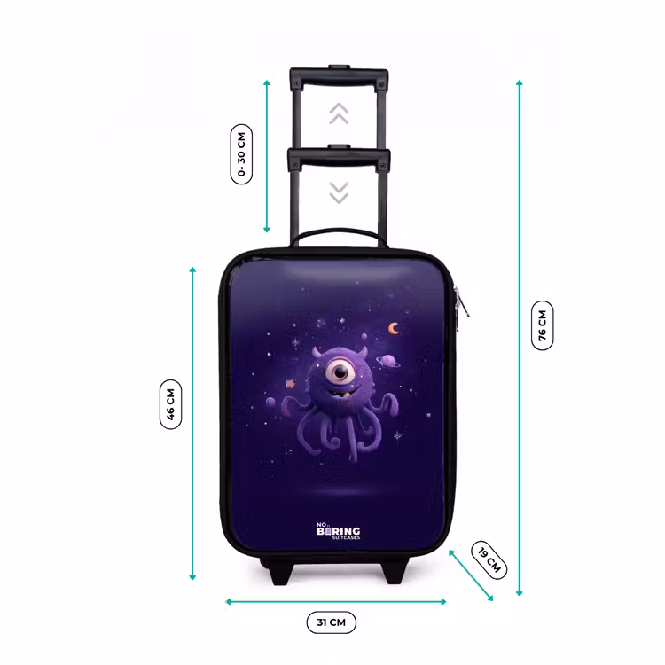 Children's suitcase - Cosmic tentacle monster — 3