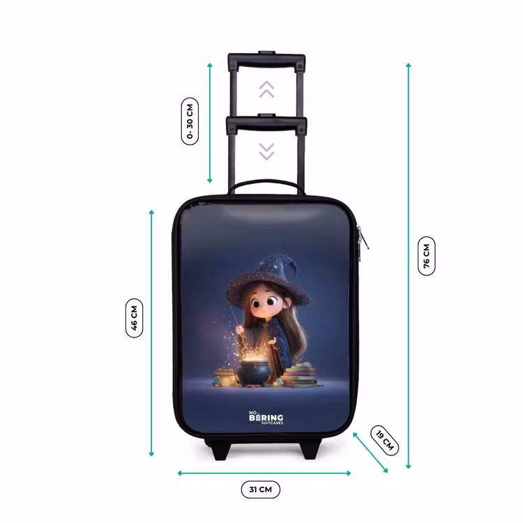 Children's suitcase - Enchanted girl with cauldron — 3