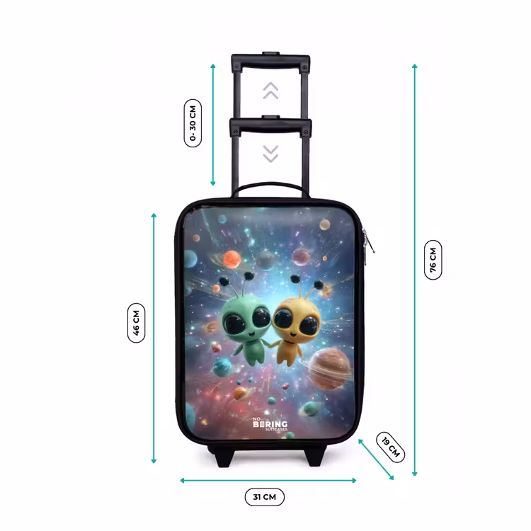 Children's suitcase - Merry alien friends — 3
