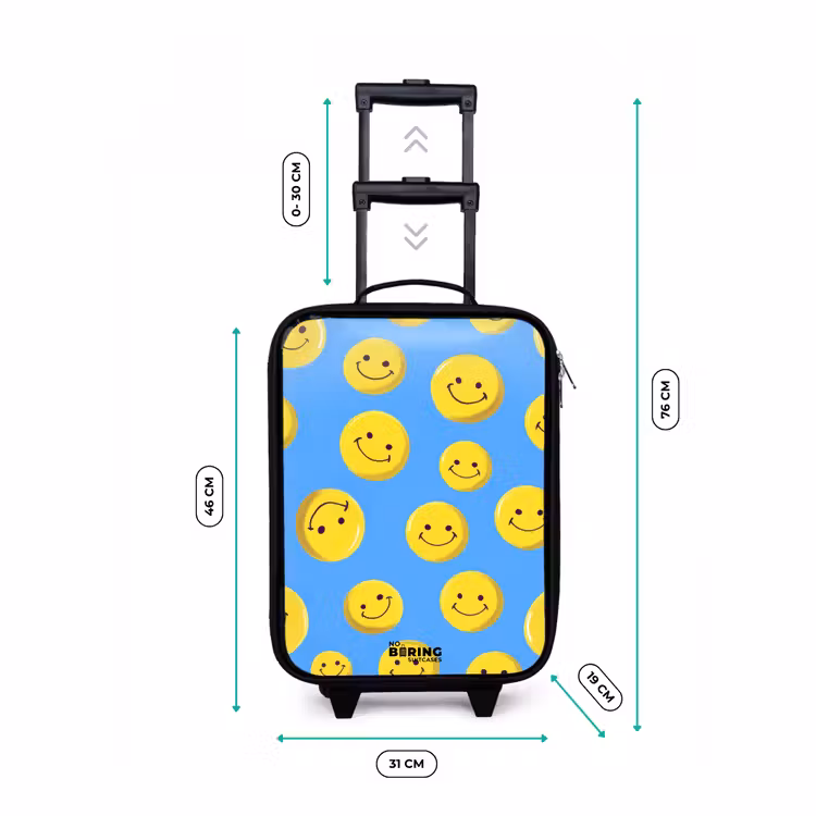 Children's suitcase - Merry smiley rain — 3