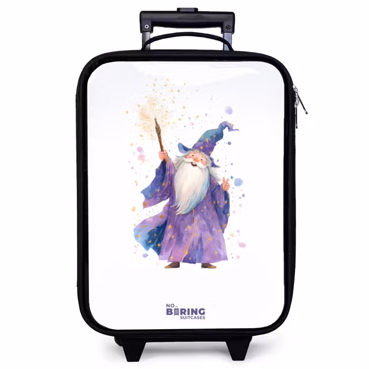Children's suitcase - Old magician with staff — 1
