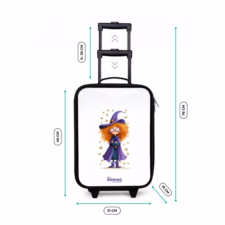 Children's suitcase - Star magic with curls — 3