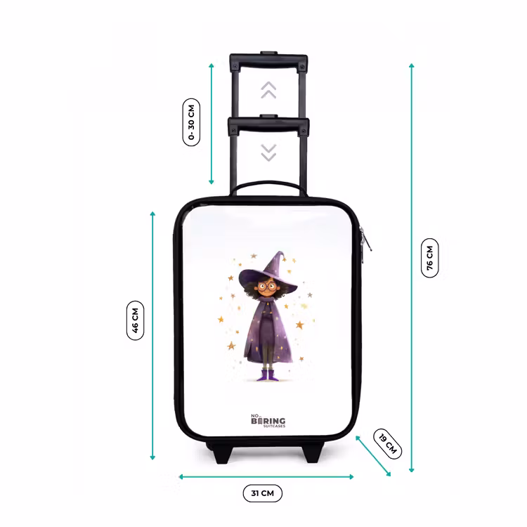 Children's suitcase - The purple wizard's cloak — 3
