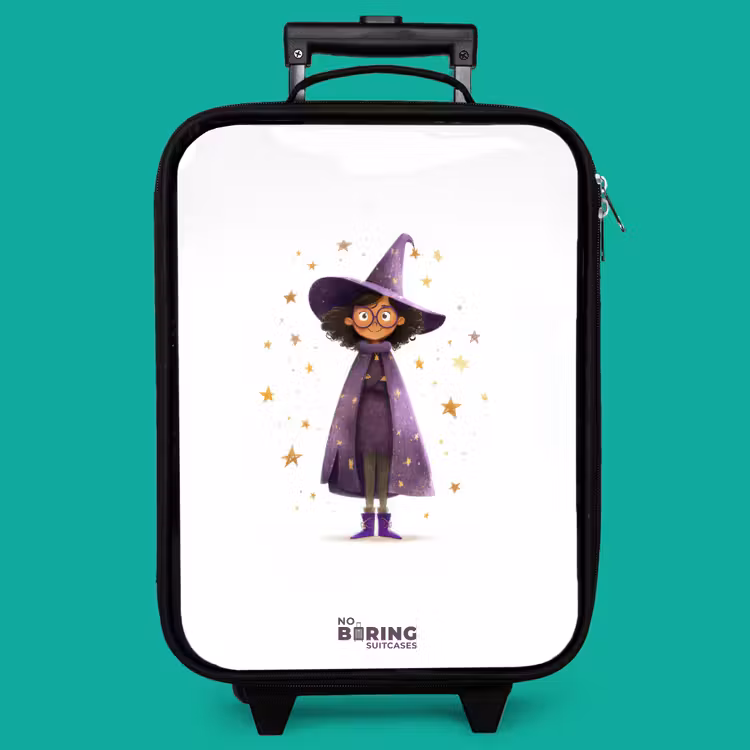 Children's suitcase - The purple wizard's cloak — 4
