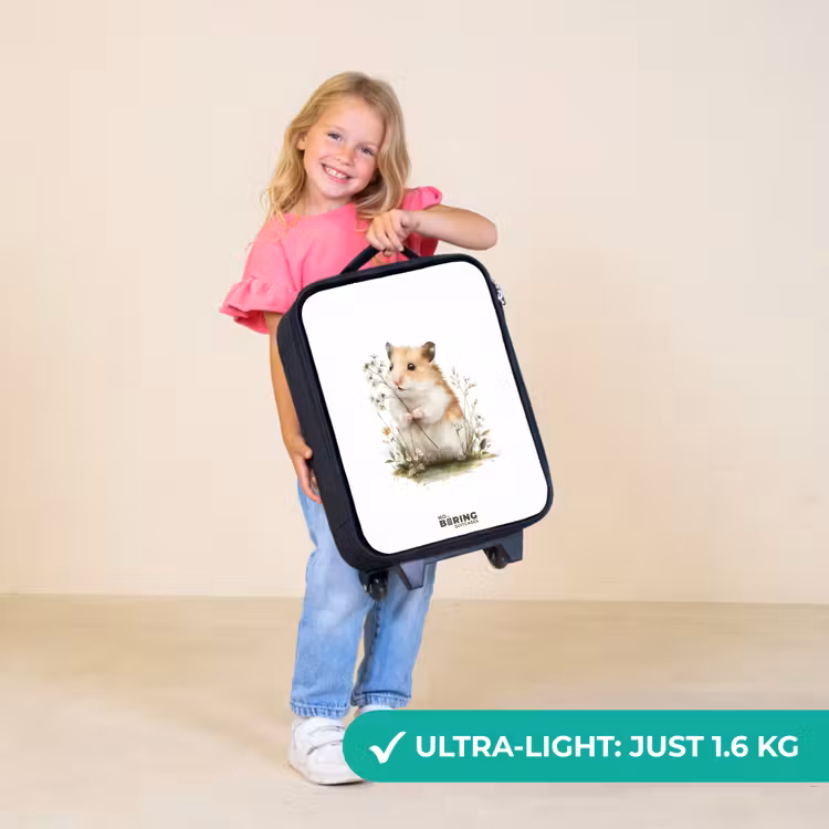 Children's suitcase - Animal - Nature - Hamster — 5