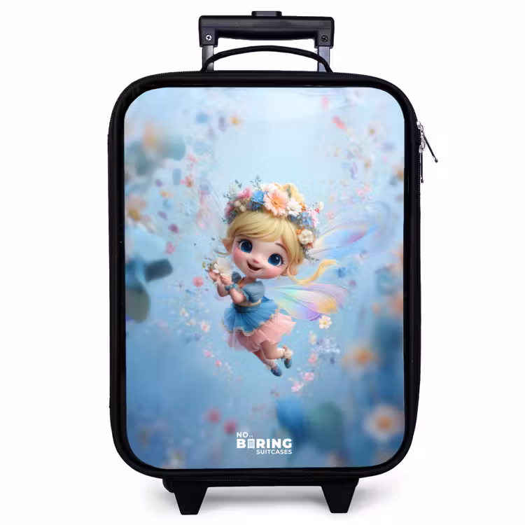 Children's suitcase - Butterfly Fairy in Flower Air — 1