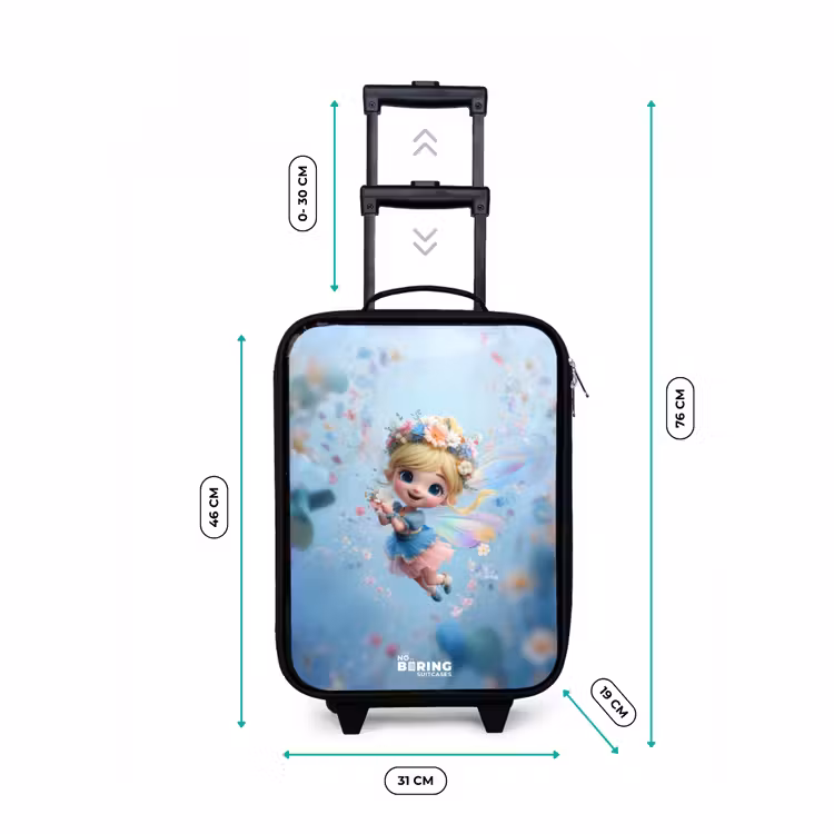 Children's suitcase - Butterfly Fairy in Flower Air — 3