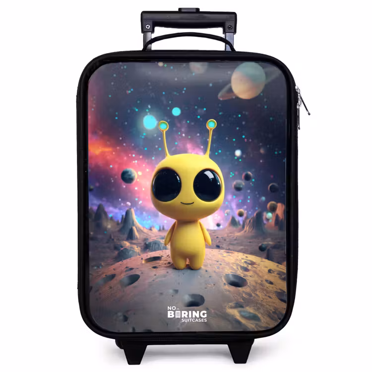 Children's suitcase - Merry alien creature — 1