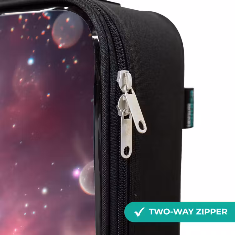 Children's suitcase - Pink Alien in Star Nebula — 6
