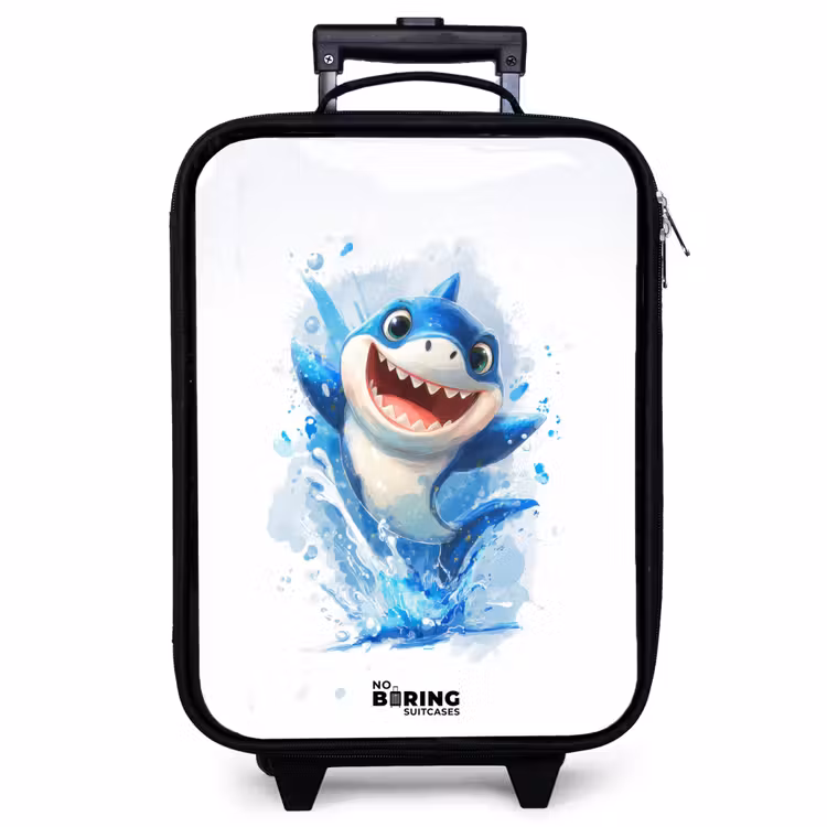 Children's suitcase - Shark - Teeth - Water — 1
