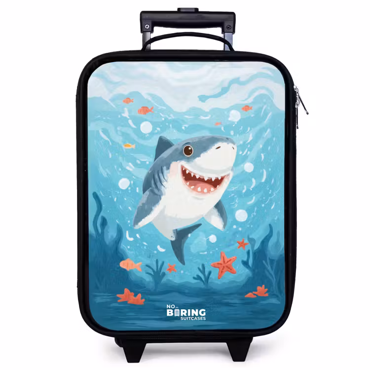 Children's suitcase - Shark - Water - Sea — 1