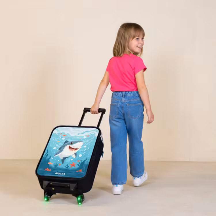Children's suitcase - Shark - Water - Sea — 2