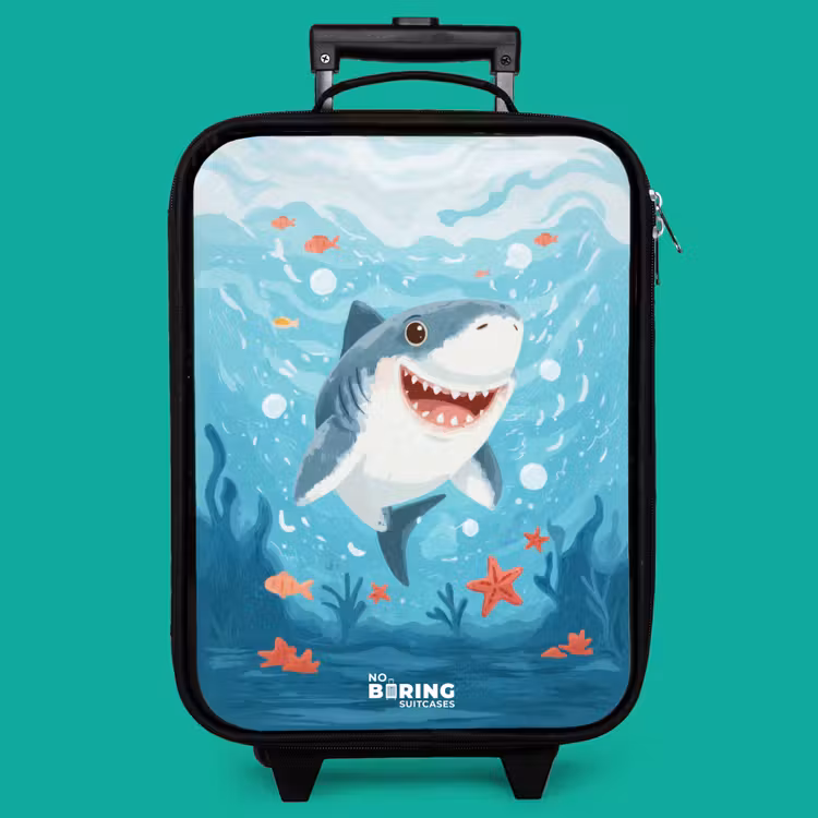 Children's suitcase - Shark - Water - Sea — 4