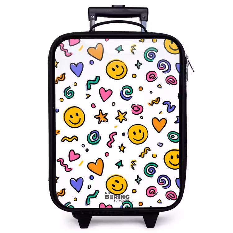Children's suitcase - Smiley - Heart - Star — 1