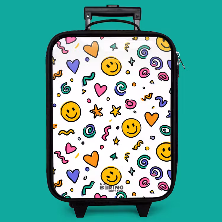Children's suitcase - Smiley - Heart - Star — 4