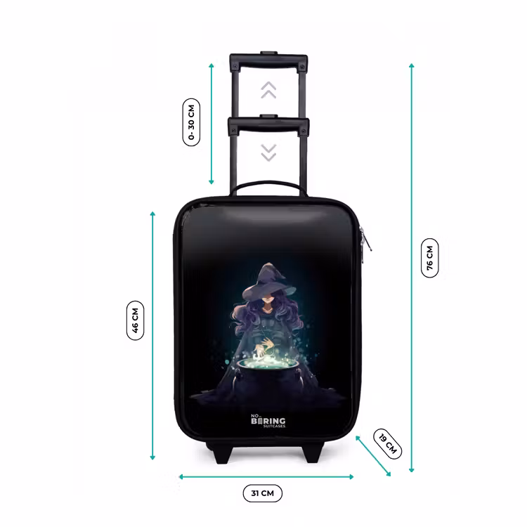 Children's suitcase - Witch - Cauldron - Magic — 3