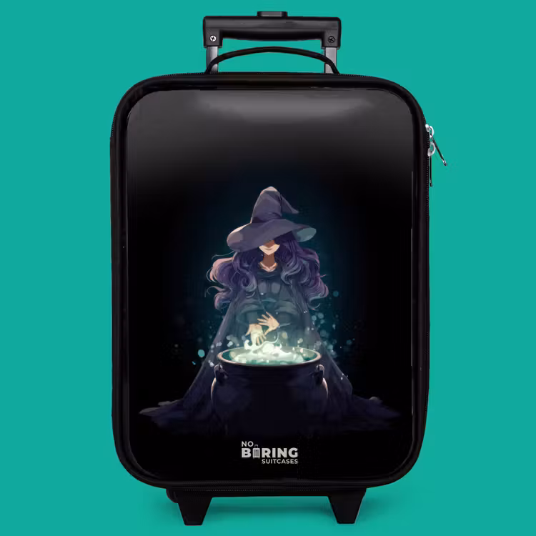 Children's suitcase - Witch - Cauldron - Magic — 4