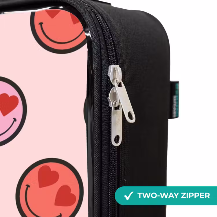Children's suitcase - Heart - Smiley - Pattern — 6