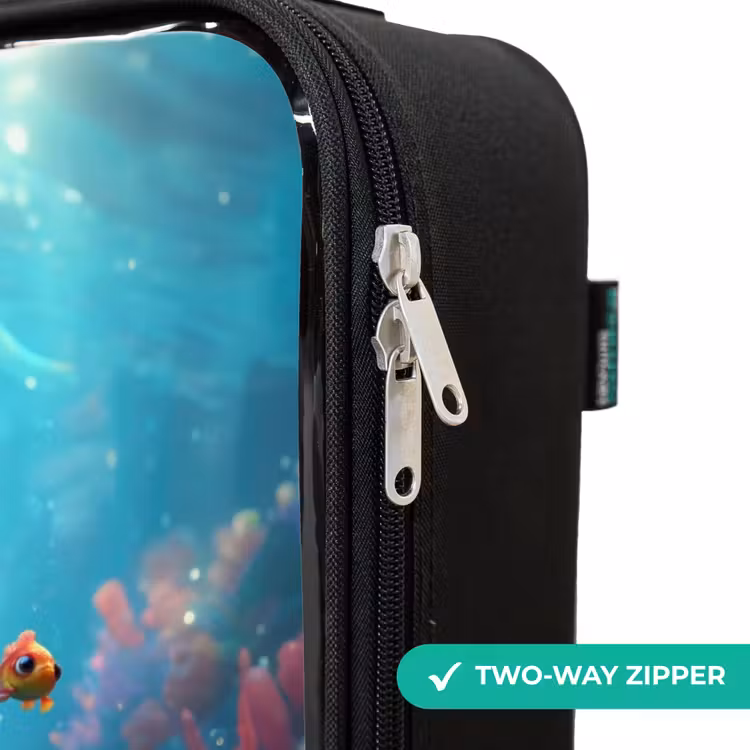 Children's suitcase - Reef - Coral - Shark - Animal — 6