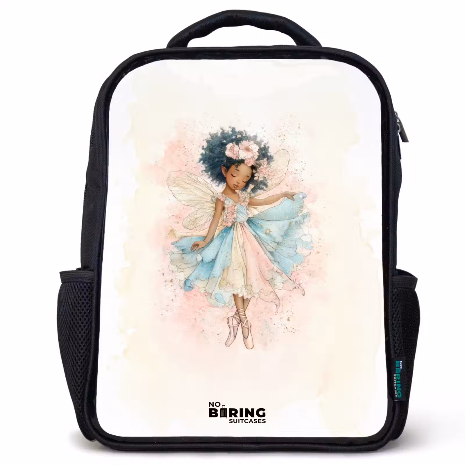 Kids backpack - Black - Elf - Ballet - Colorful — 1