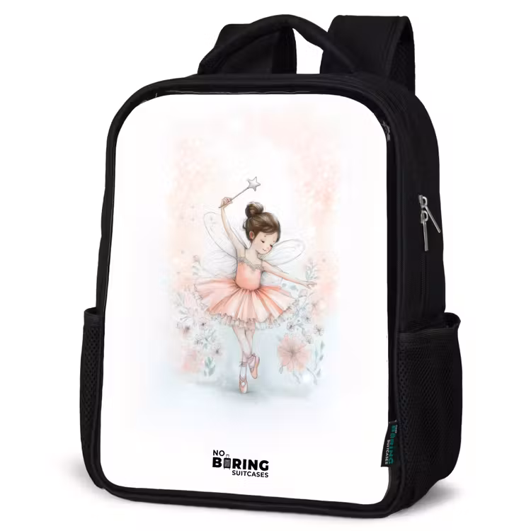 Kids backpack - Black - Ballerina - Elf - Fairy — 6