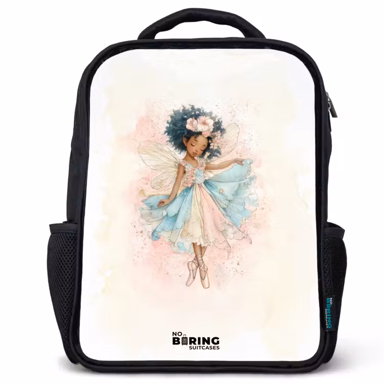 Kids backpack - Black - Elf - Ballet - Colorful — 1