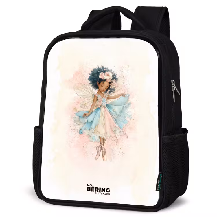 Kids backpack - Black - Elf - Ballet - Colorful — 6